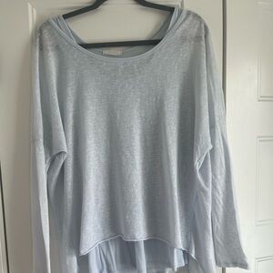 Scandal Italy Light Blue Women's Top